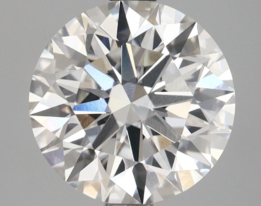 2.82 Carat Round Shaped Ideal Cut VVS2 IGI Certified Lab Grown Diamond