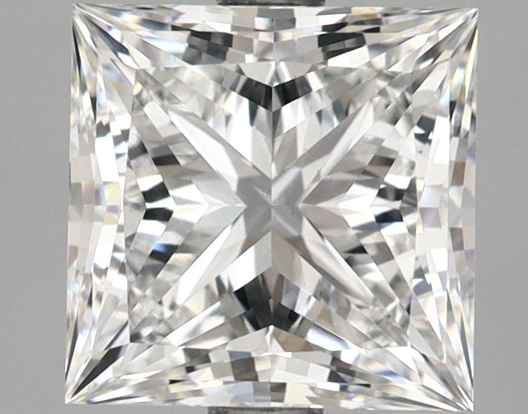 2.91 Carat Princess Shaped Ideal Cut VVS2 IGI Certified Lab Grown Diamond