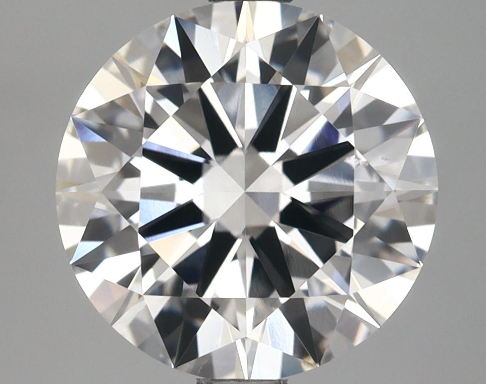 2.97 Carat Round Shaped Excellent Cut VVS2 IGI Certified Lab Grown Diamond