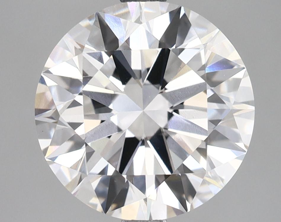 3.97 Carat Round Shaped Excellent Cut VVS2 IGI Certified Lab Grown Diamond
