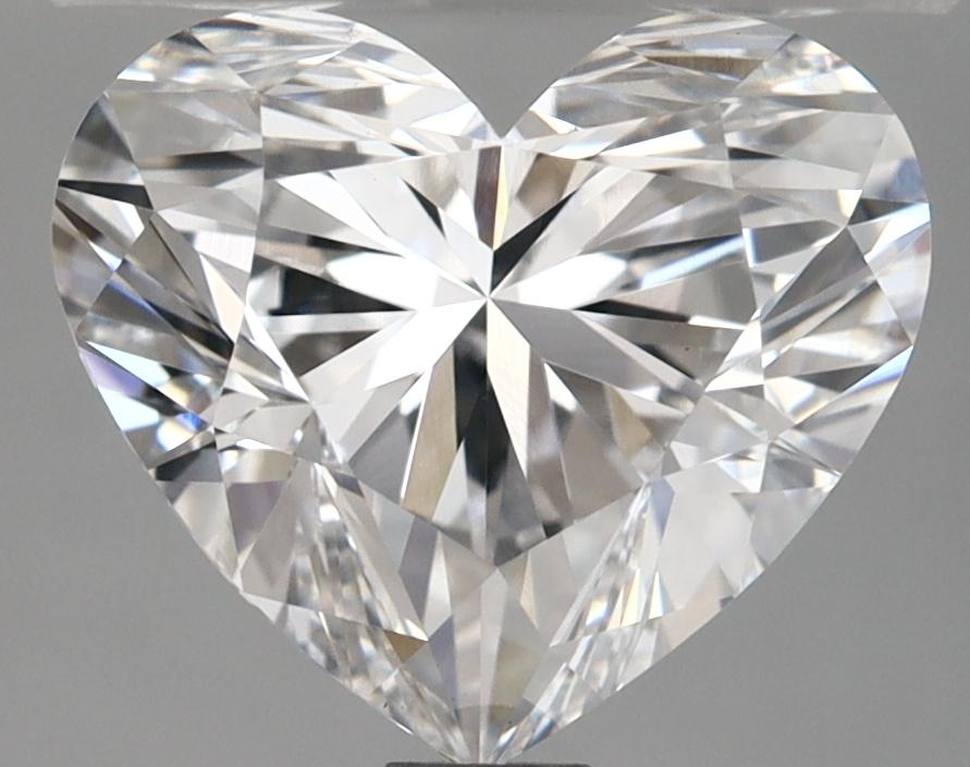 2.16 Carat Heart Shaped Ideal Cut VVS2 IGI Certified Lab Grown Diamond