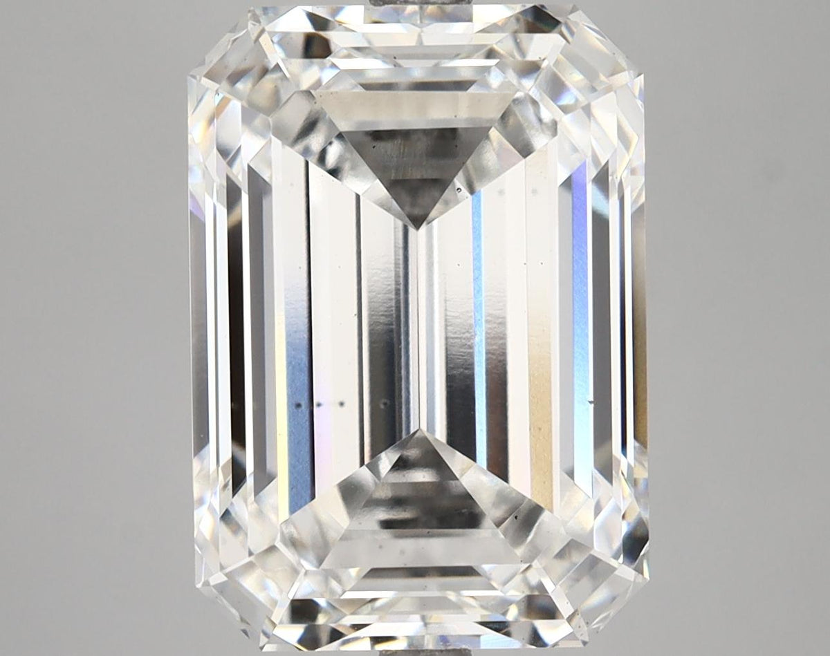 8.35 Carat Emerald Shaped Ideal Cut VS2 IGI Certified Lab Grown Diamond