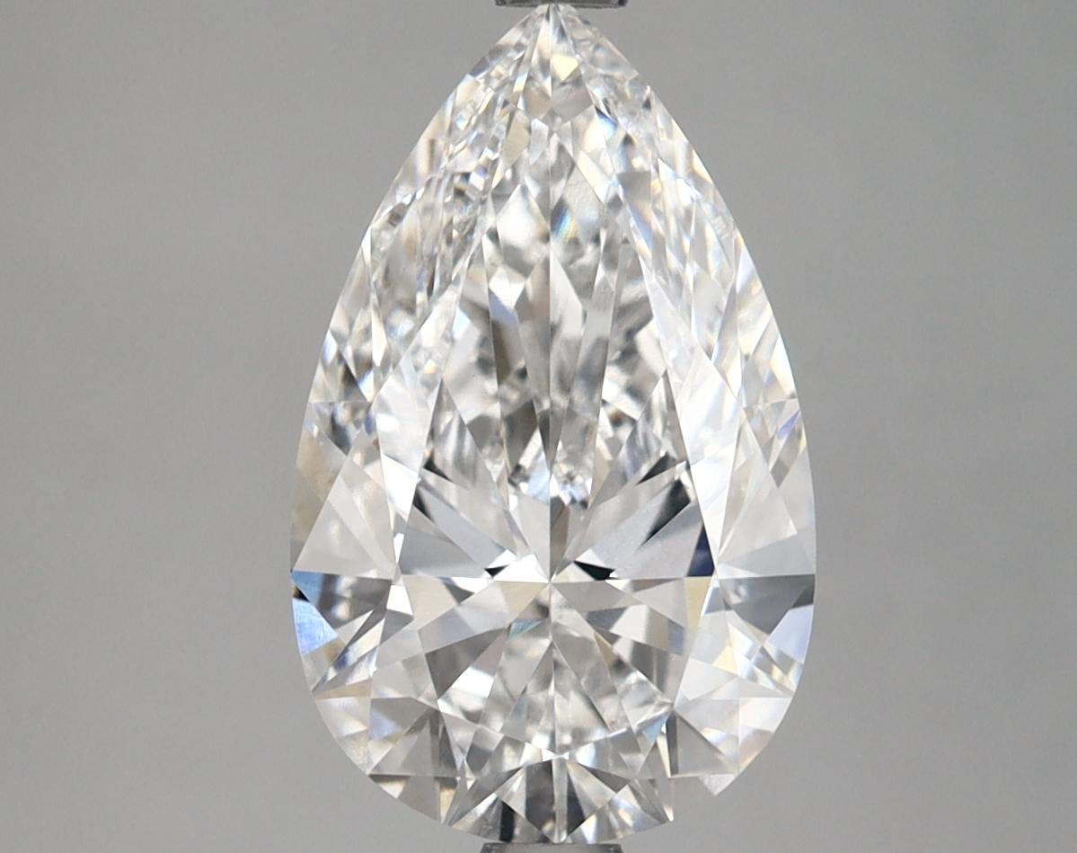 2.85 Carat Pear Shaped Ideal Cut VVS2 IGI Certified Lab Grown Diamond