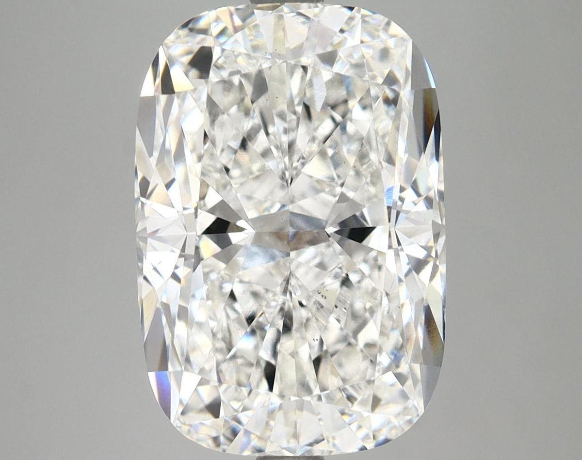 6.19 Carat Elongated Cushion Shaped Excellent Cut VS1 IGI Certified Lab Grown Diamond