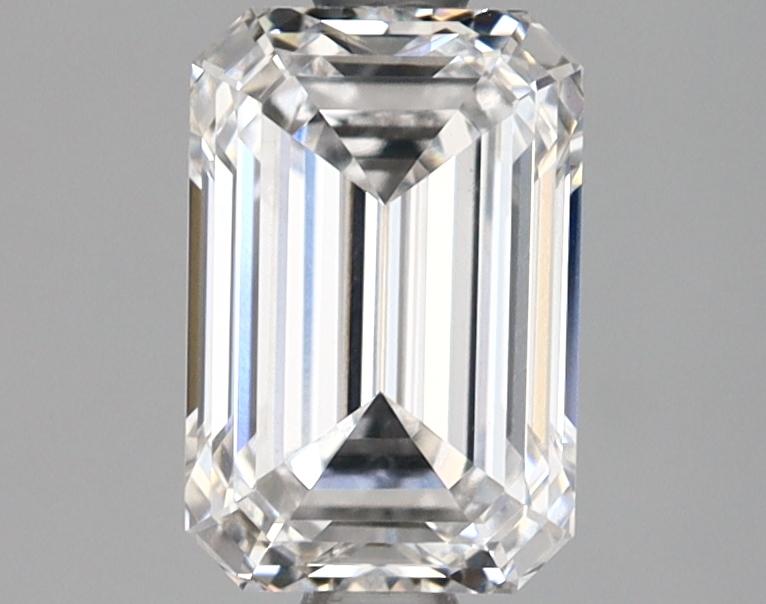 1.52 Carat Emerald Shaped Excellent Cut VVS2 IGI Certified Lab Grown Diamond