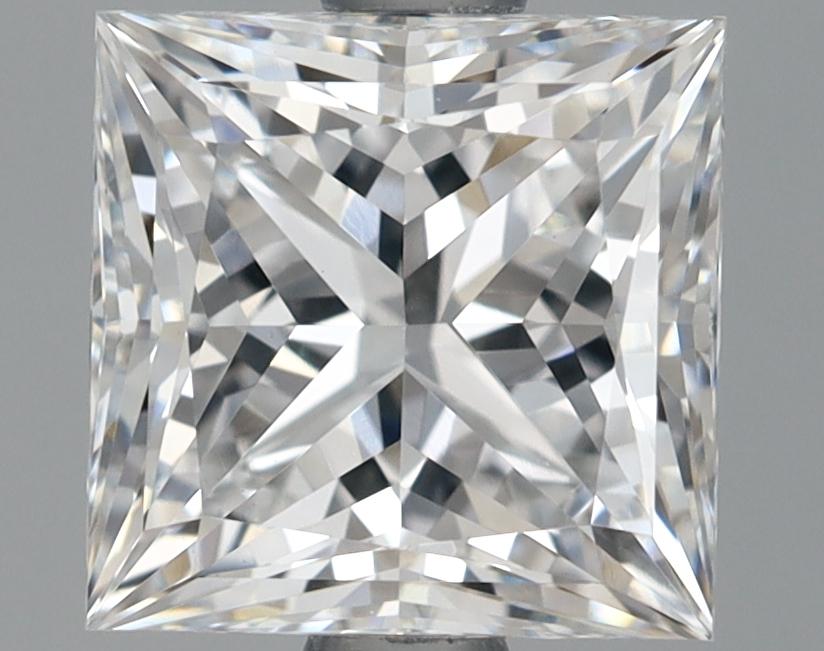 1.69 Carat Princess Shaped Ideal Cut VVS2 IGI Certified Lab Grown Diamond