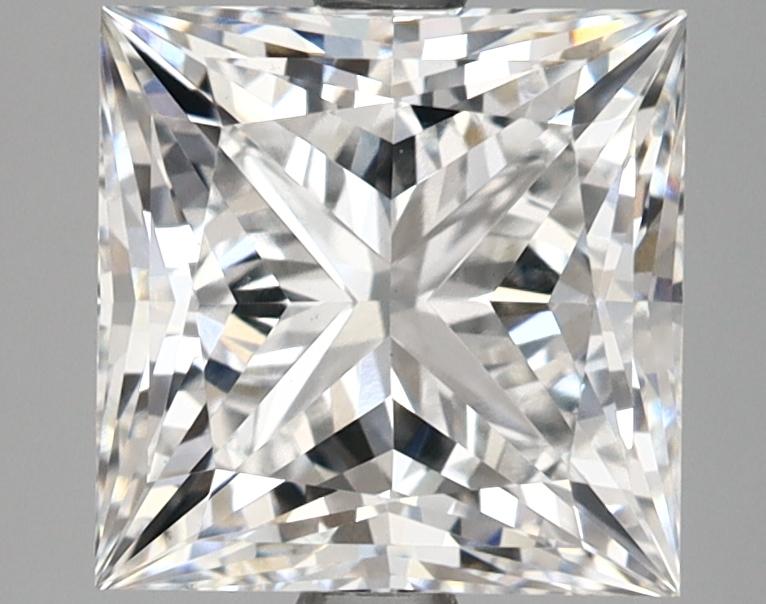 3.13 Carat Princess Shaped Ideal Cut VVS2 IGI Certified Lab Grown Diamond