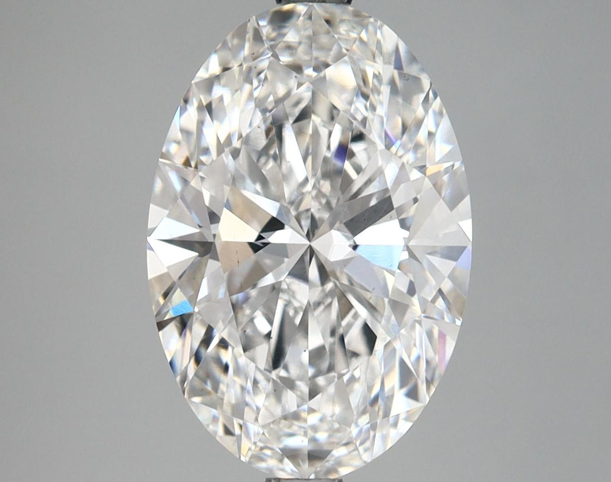 3.96 Carat Oval Shaped Ideal Cut VS2 IGI Certified Lab Grown Diamond