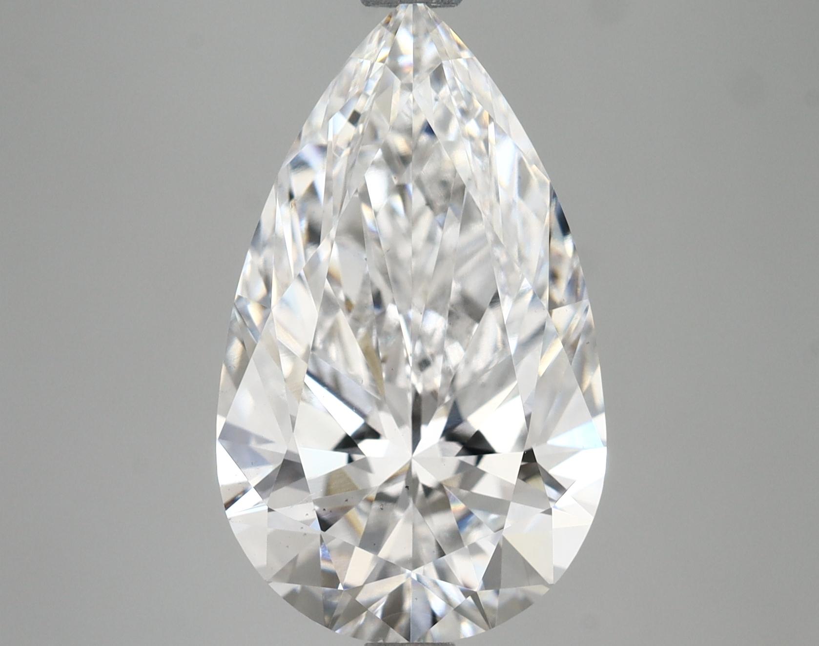 4.1 Carat Pear Shaped Ideal Cut VS1 IGI Certified Lab Grown Diamond