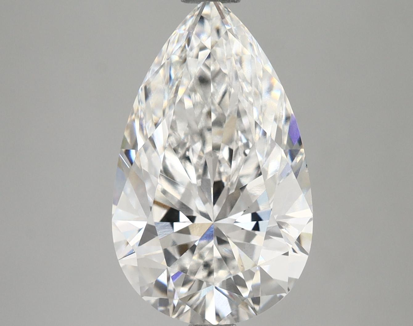 4.43 Carat Pear Shaped Ideal Cut VS1 IGI Certified Lab Grown Diamond