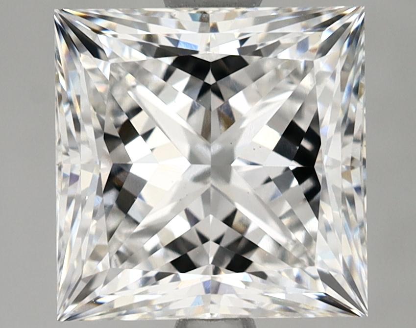 3.81 Carat Princess Shaped Ideal Cut VS1 IGI Certified Lab Grown Diamond