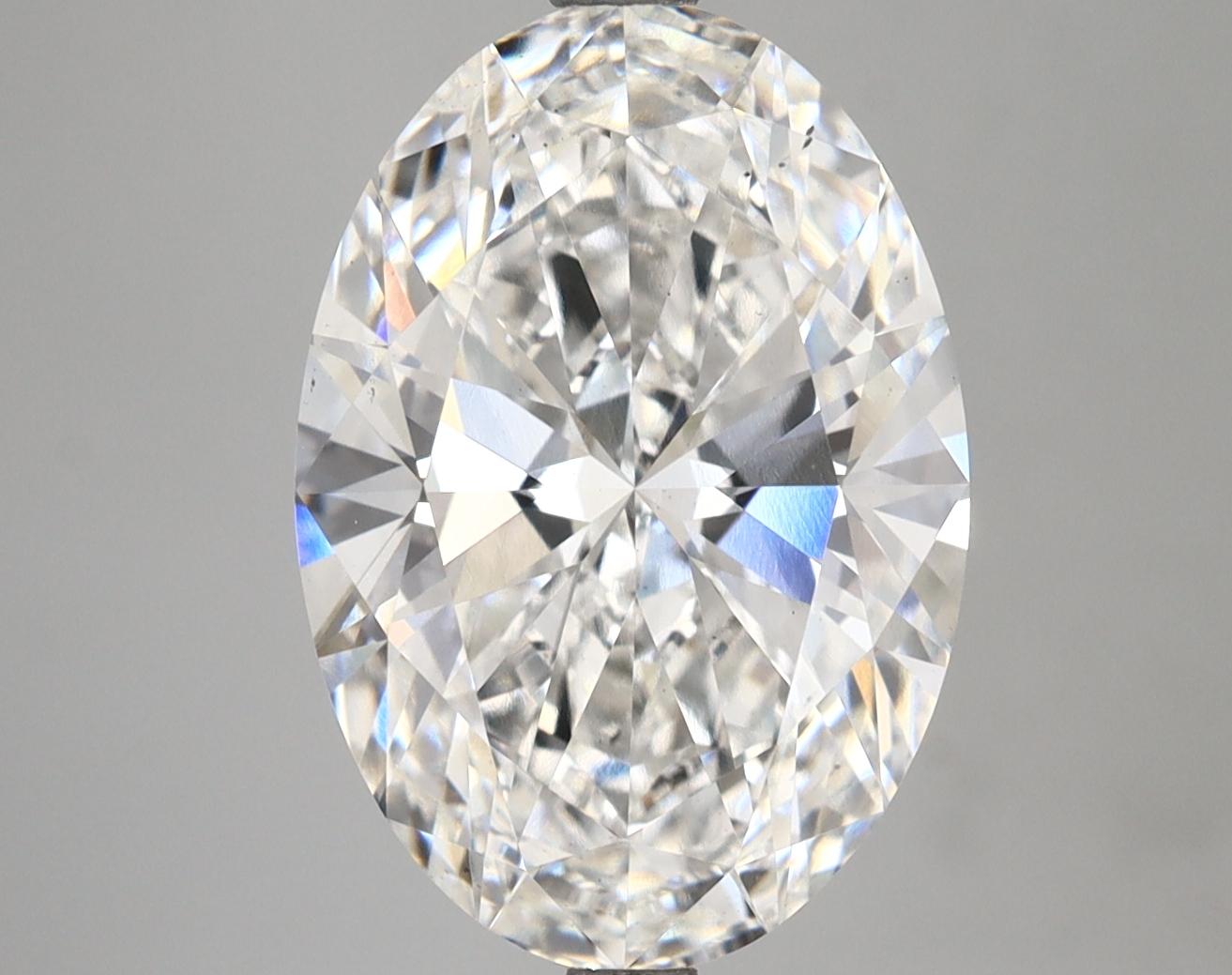 5.05 Carat Oval Shaped Ideal Cut VS2 IGI Certified Lab Grown Diamond