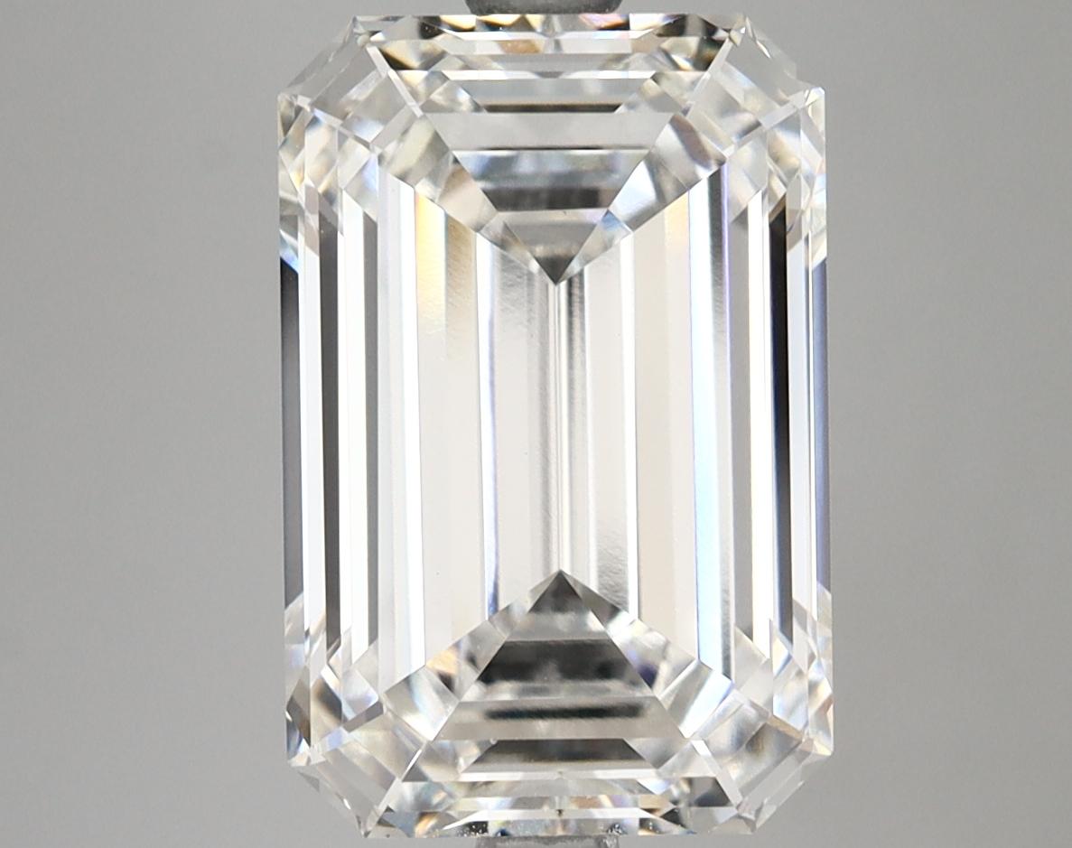5.52 Carat Emerald Shaped Excellent Cut VVS2 IGI Certified Lab Grown Diamond