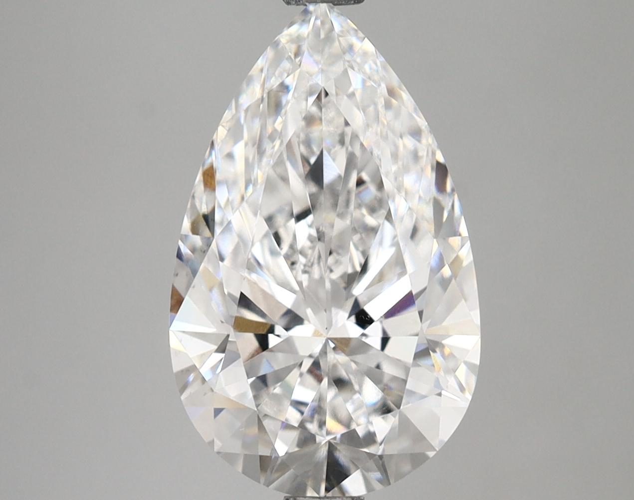 3.67 Carat Pear Shaped Ideal Cut VS1 IGI Certified Lab Grown Diamond