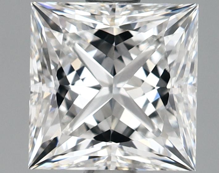 1.68 Carat Princess Shaped Ideal Cut VVS2 IGI Certified Lab Grown Diamond