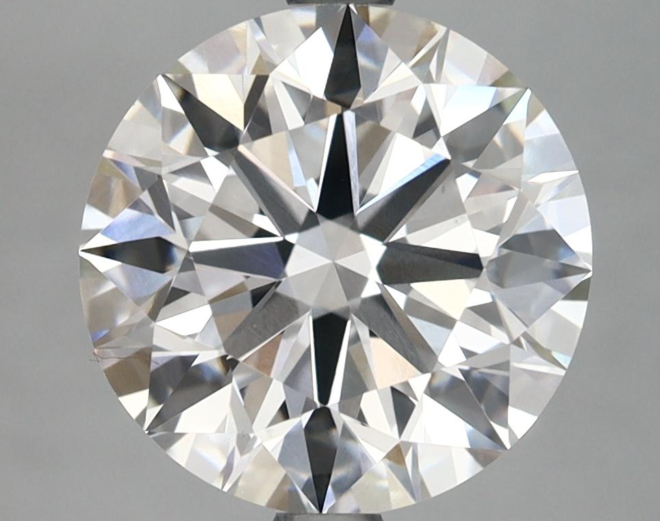 4.08 Carat Round Shaped Ideal Cut VVS2 IGI Certified Lab Grown Diamond