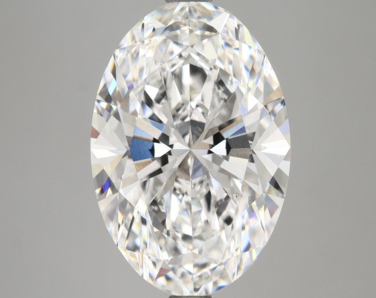 5.05 Carat Oval Shaped Ideal Cut VS2 IGI Certified Lab Grown Diamond
