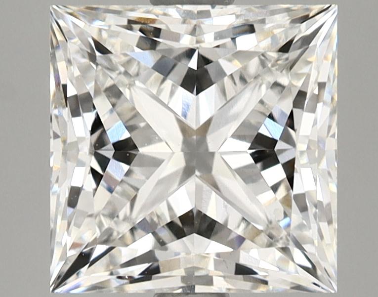 3.12 Carat Princess Shaped Ideal Cut VVS2 IGI Certified Lab Grown Diamond