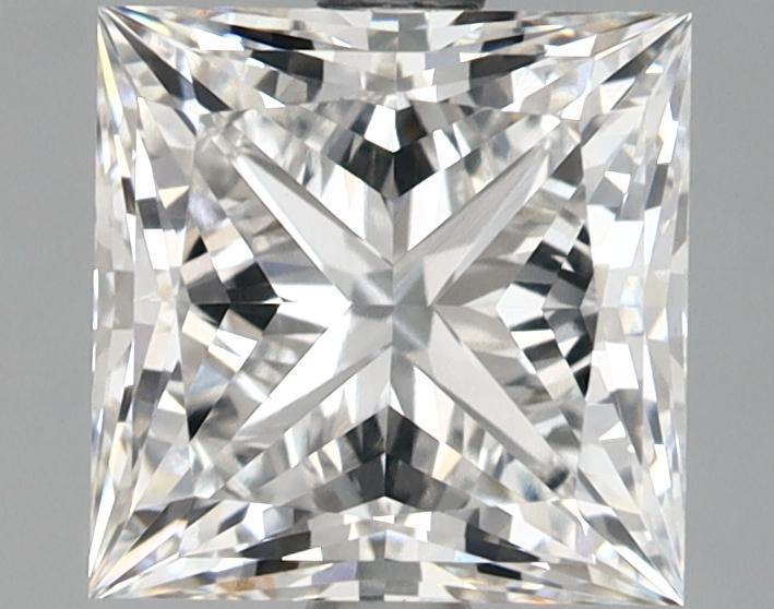 2.55 Carat Princess Shaped Ideal Cut VVS2 IGI Certified Lab Grown Diamond
