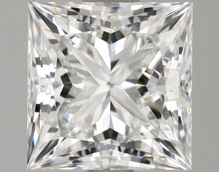 1.65 Carat Princess Shaped Ideal Cut VVS2 IGI Certified Lab Grown Diamond