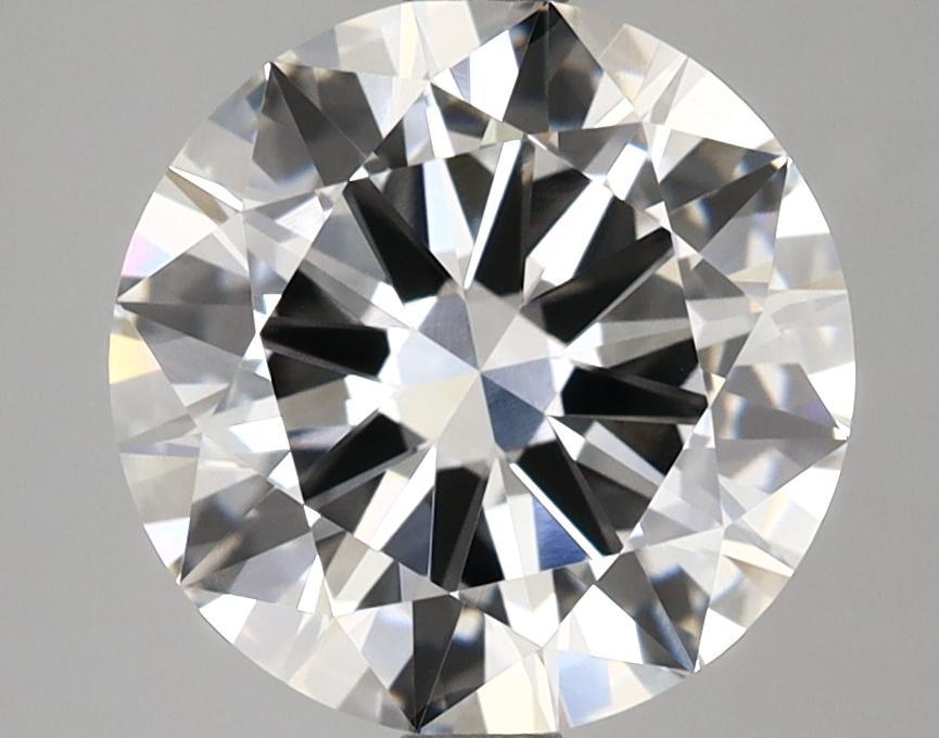 2.97 Carat Round Shaped Excellent Cut VVS2 IGI Certified Lab Grown Diamond