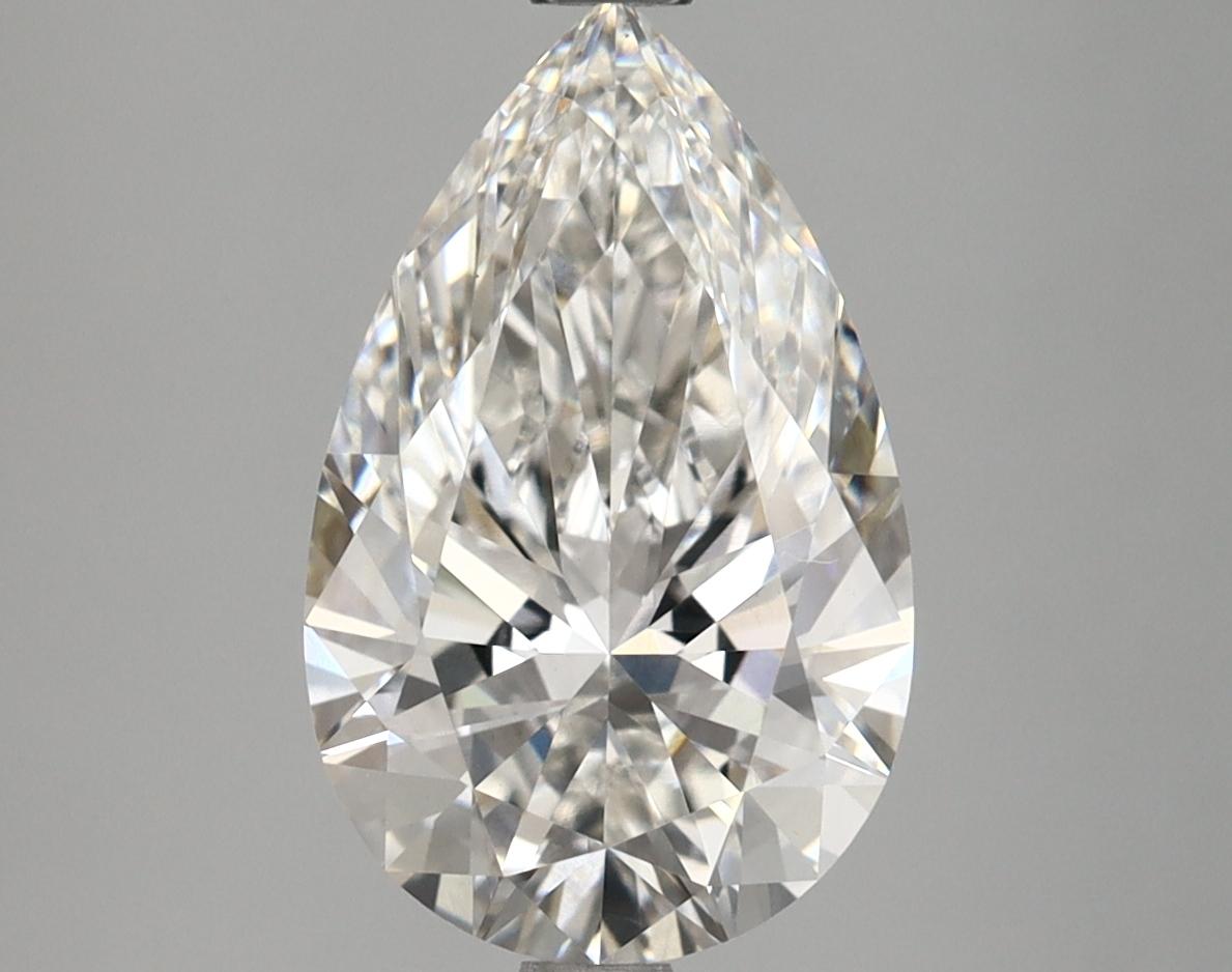 2.9 Carat Pear Shaped Ideal Cut VVS2 IGI Certified Lab Grown Diamond