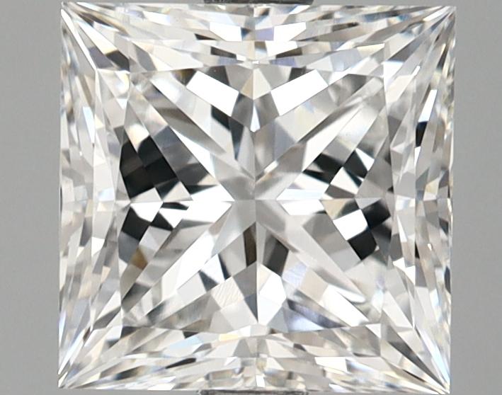 2.62 Carat Princess Shaped Ideal Cut VVS2 IGI Certified Lab Grown Diamond