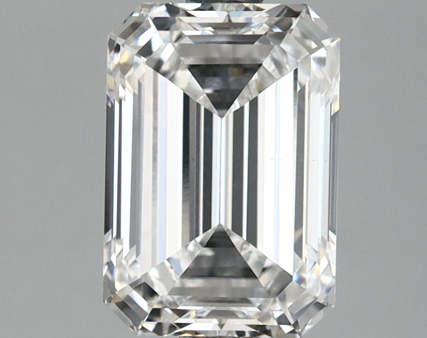 2.35 Carat Emerald Shaped Ideal Cut VS1 IGI Certified Lab Grown Diamond
