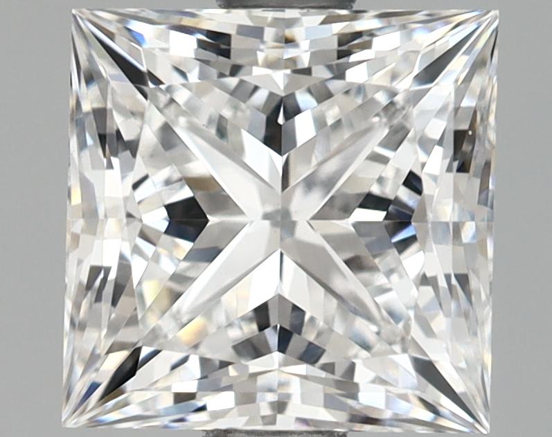 1.69 Carat Princess Shaped Ideal Cut VVS2 IGI Certified Lab Grown Diamond
