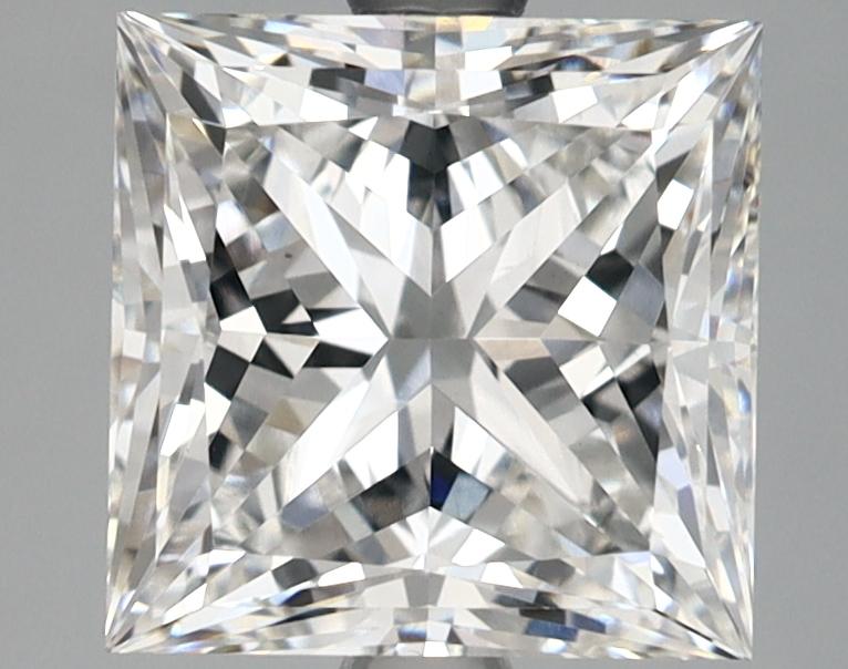 2.96 Carat Princess Shaped Ideal Cut VVS2 IGI Certified Lab Grown Diamond