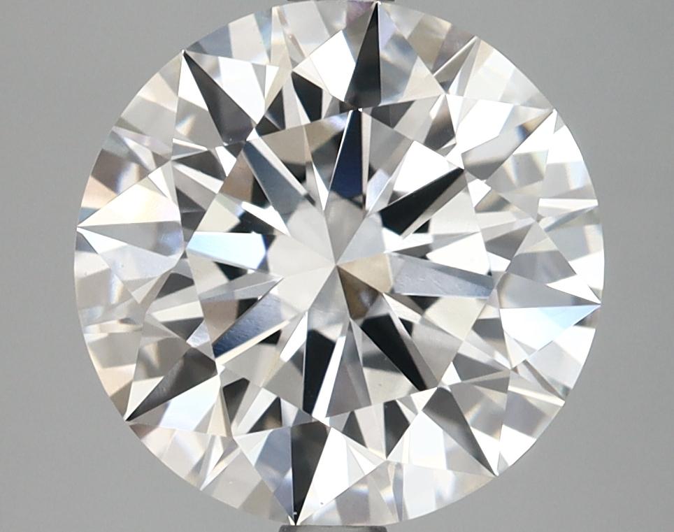 4.09 Carat Round Shaped Ideal Cut VVS2 IGI Certified Lab Grown Diamond