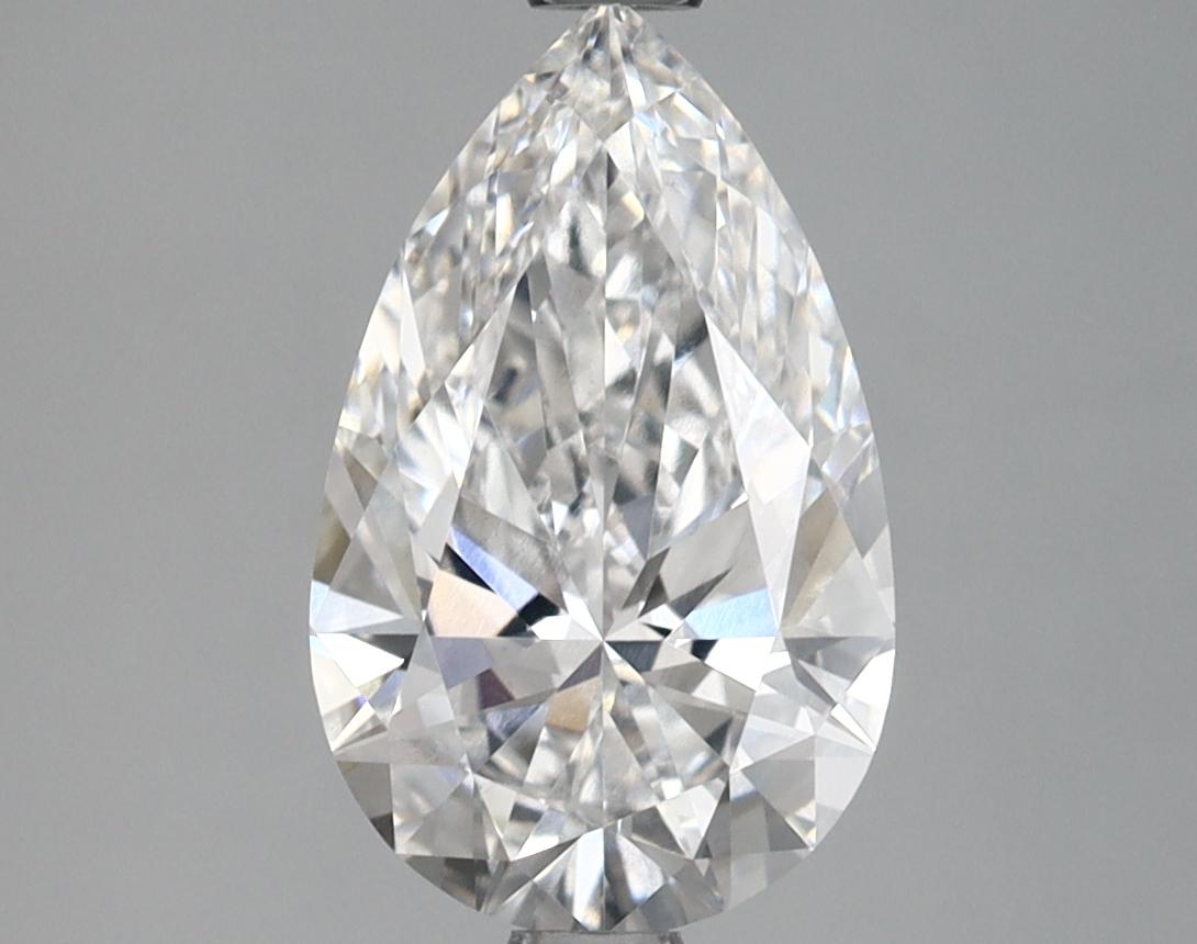 2.13 Carat Pear Shaped Ideal Cut VVS2 IGI Certified Lab Grown Diamond