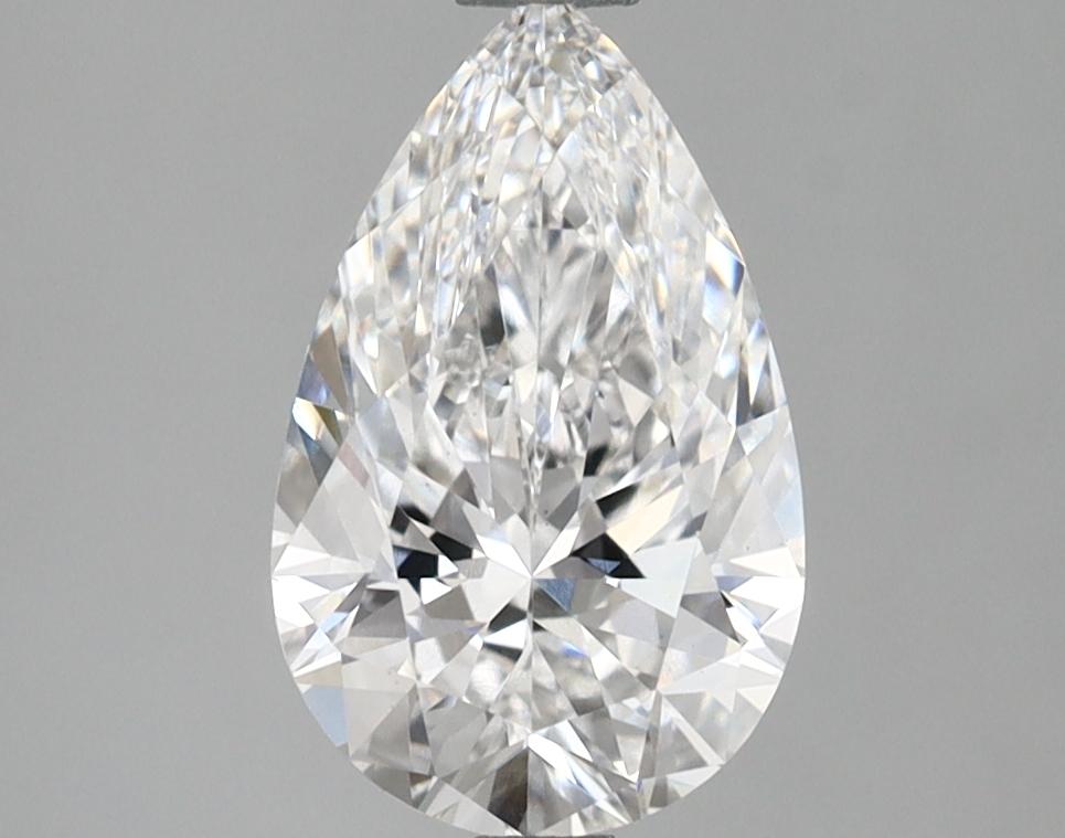 1.69 Carat Pear Shaped Ideal Cut VVS2 IGI Certified Lab Grown Diamond