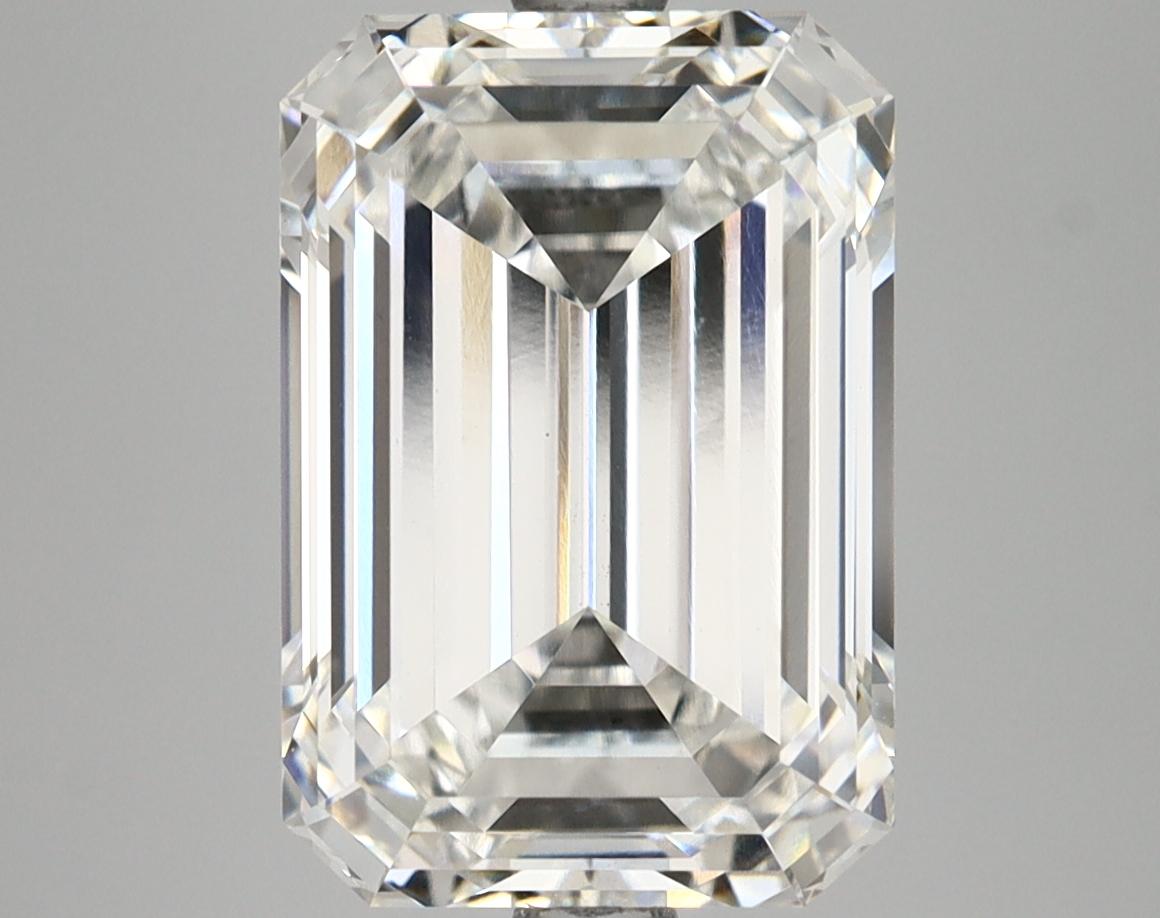 5.6 Carat Emerald Shaped Ideal Cut VVS2 IGI Certified Lab Grown Diamond