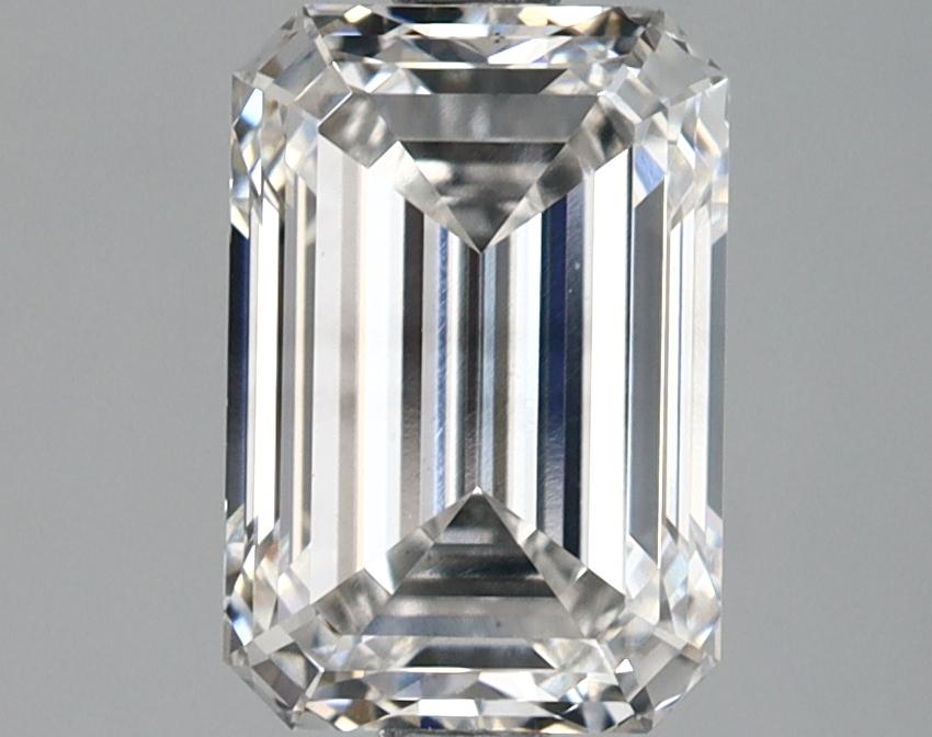 2.3 Carat Emerald Shaped Ideal Cut VS1 IGI Certified Lab Grown Diamond