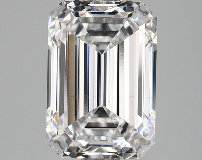 2.3 Carat Emerald Shaped Ideal Cut VS1 IGI Certified Lab Grown Diamond