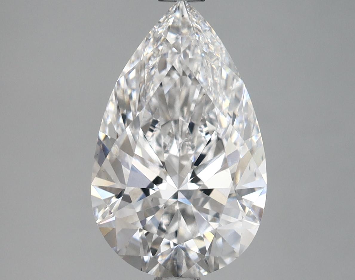 2.96 Carat Pear Shaped Ideal Cut VS1 IGI Certified Lab Grown Diamond