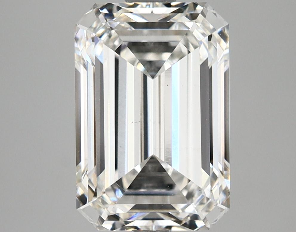 3.56 Carat Emerald Shaped Ideal Cut VS1 IGI Certified Lab Grown Diamond