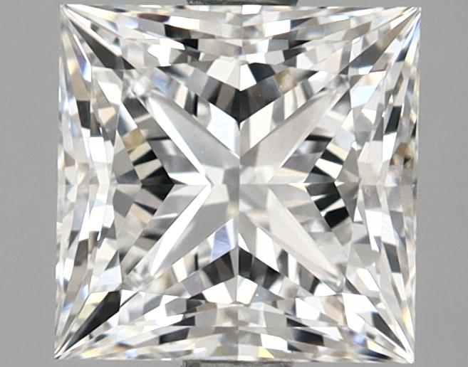 2.04 Carat Princess Shaped Ideal Cut VVS2 IGI Certified Lab Grown Diamond