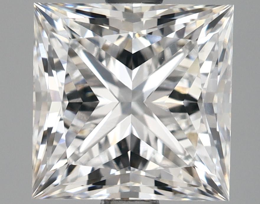 2.52 Carat Princess Shaped Ideal Cut VVS2 IGI Certified Lab Grown Diamond