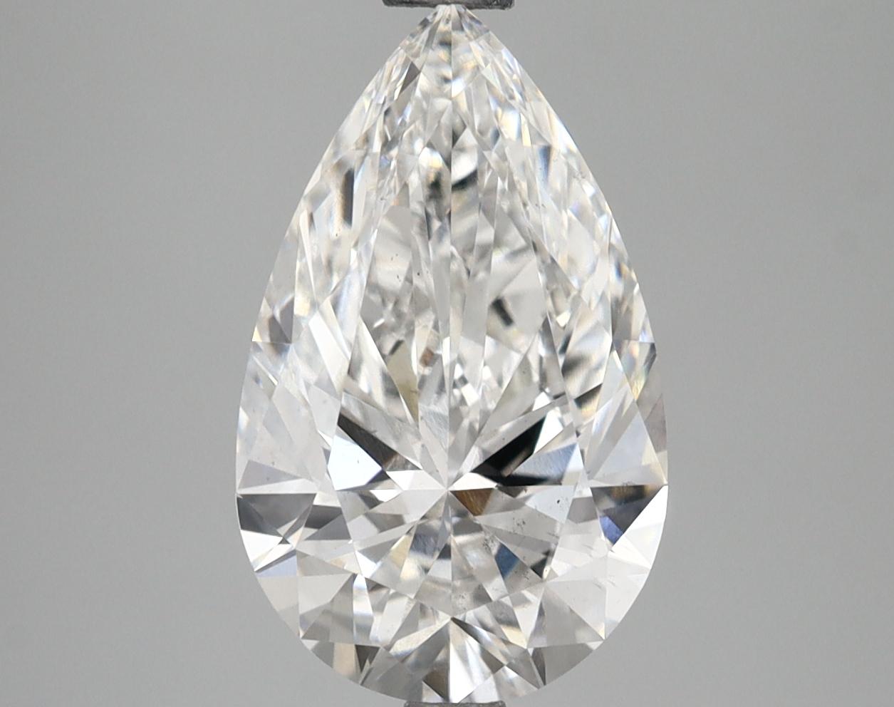 2.65 Carat Pear Shaped Ideal Cut VS2 IGI Certified Lab Grown Diamond