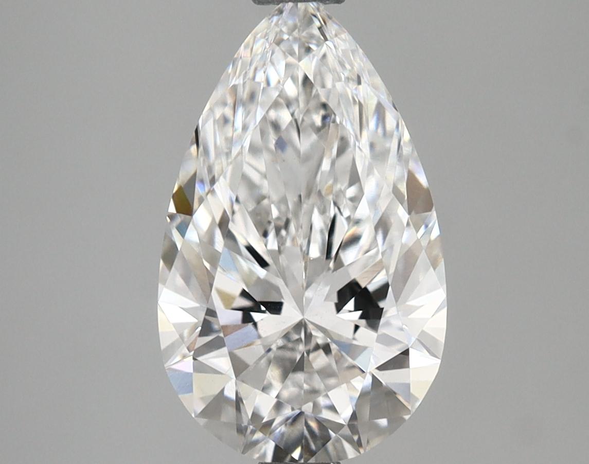 2.12 Carat Pear Shaped Ideal Cut VVS2 IGI Certified Lab Grown Diamond