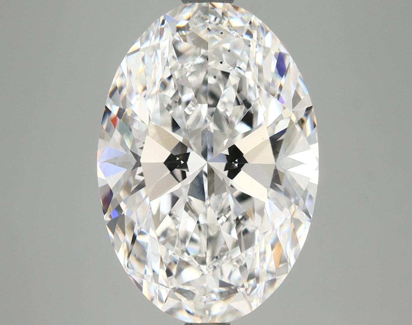 5.79 Carat Oval Shaped Ideal Cut VS2 IGI Certified Lab Grown Diamond