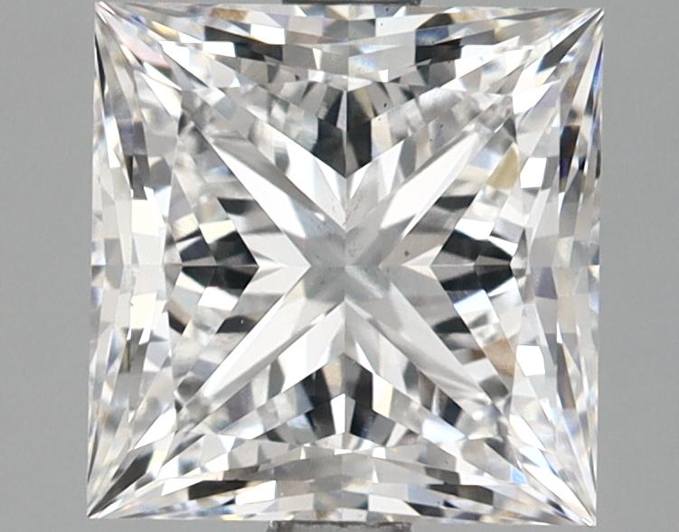 2.91 Carat Princess Shaped Ideal Cut VS1 IGI Certified Lab Grown Diamond
