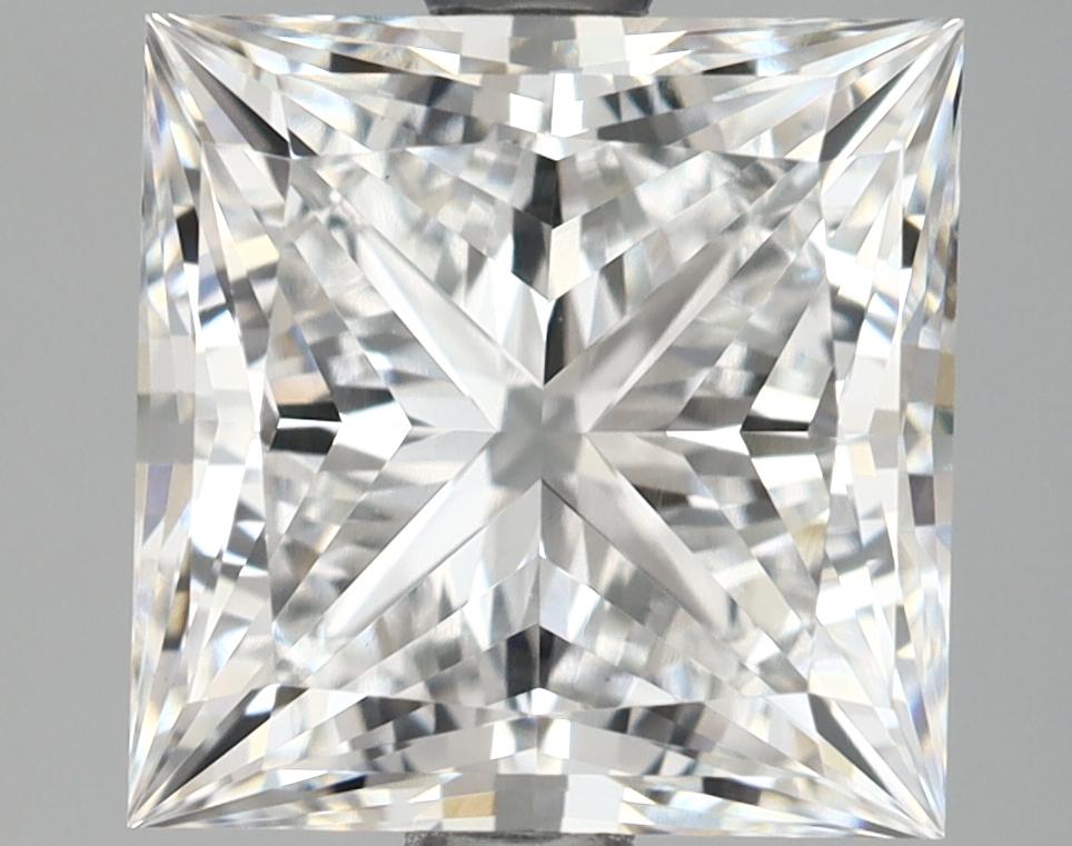 2.88 Carat Princess Shaped Ideal Cut VVS2 IGI Certified Lab Grown Diamond