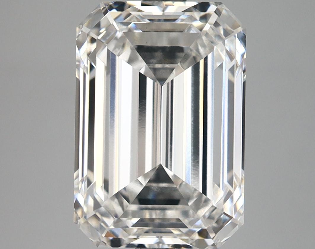 4.66 Carat Emerald Shaped Ideal Cut VVS2 IGI Certified Lab Grown Diamond