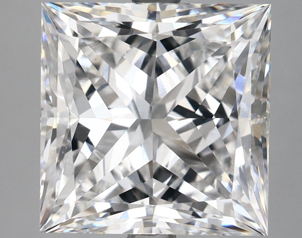 6.49 Carat Princess Shaped Ideal Cut VS1 IGI Certified Lab Grown Diamond