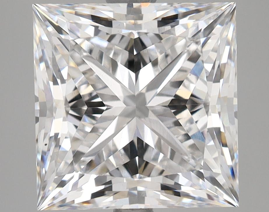 5.65 Carat Princess Shaped Ideal Cut VS1 IGI Certified Lab Grown Diamond