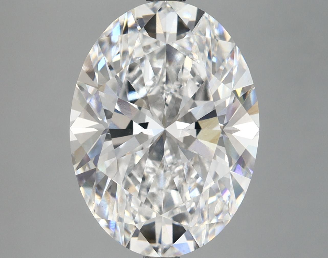 5.6 Carat Oval Shaped Excellent Cut VVS2 IGI Certified Lab Grown Diamond