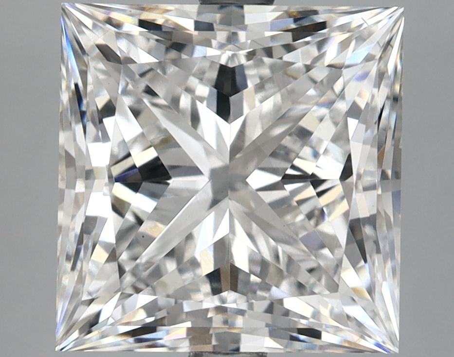 5.61 Carat Princess Shaped Ideal Cut VS1 IGI Certified Lab Grown Diamond